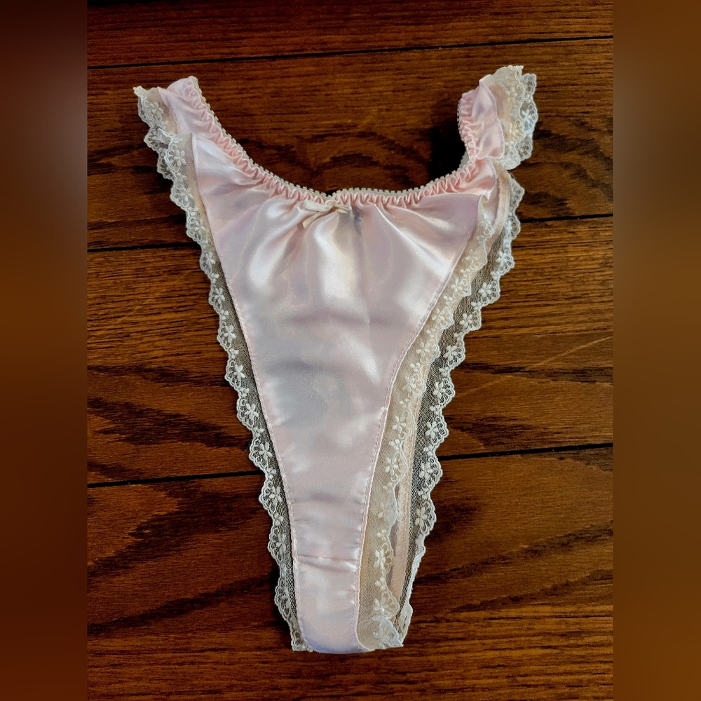 Vintage Delicates Brazilian Panties  SZ MED
